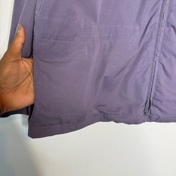 Eileen Fisher Jacket Womens XL Soft Purple Full Zip Lightweight Casual Outerwear - Picture 6 of 10